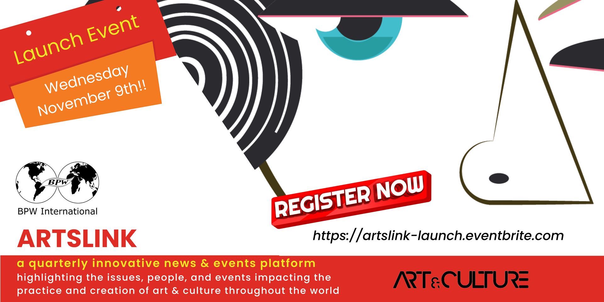 Register for Artslink launch event